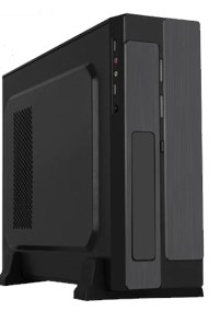 Pixio P610 компјутер во црна slim кутија