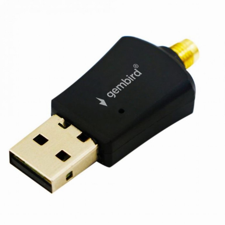 Gembird Wireless N USB Adapter 300Mbps High Power WNP-UA300P-02