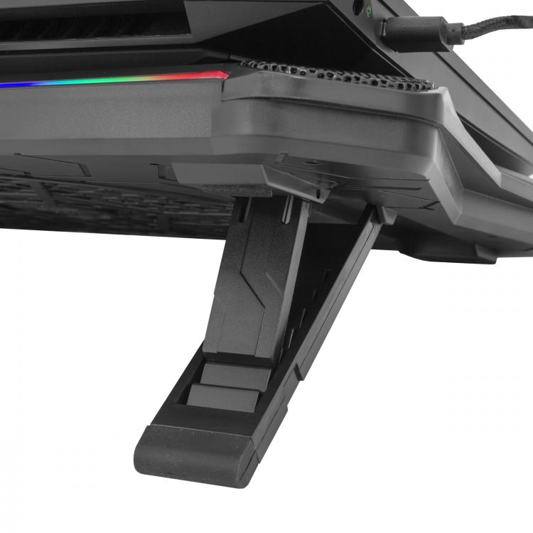 Notebook Stand White Shark Glacier up to 17.3" 170mm Fan RGB
