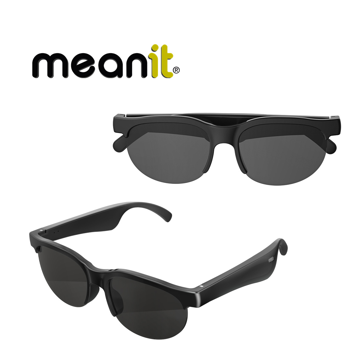 Glasses MeanIT X1 Pro w/Speakers Black