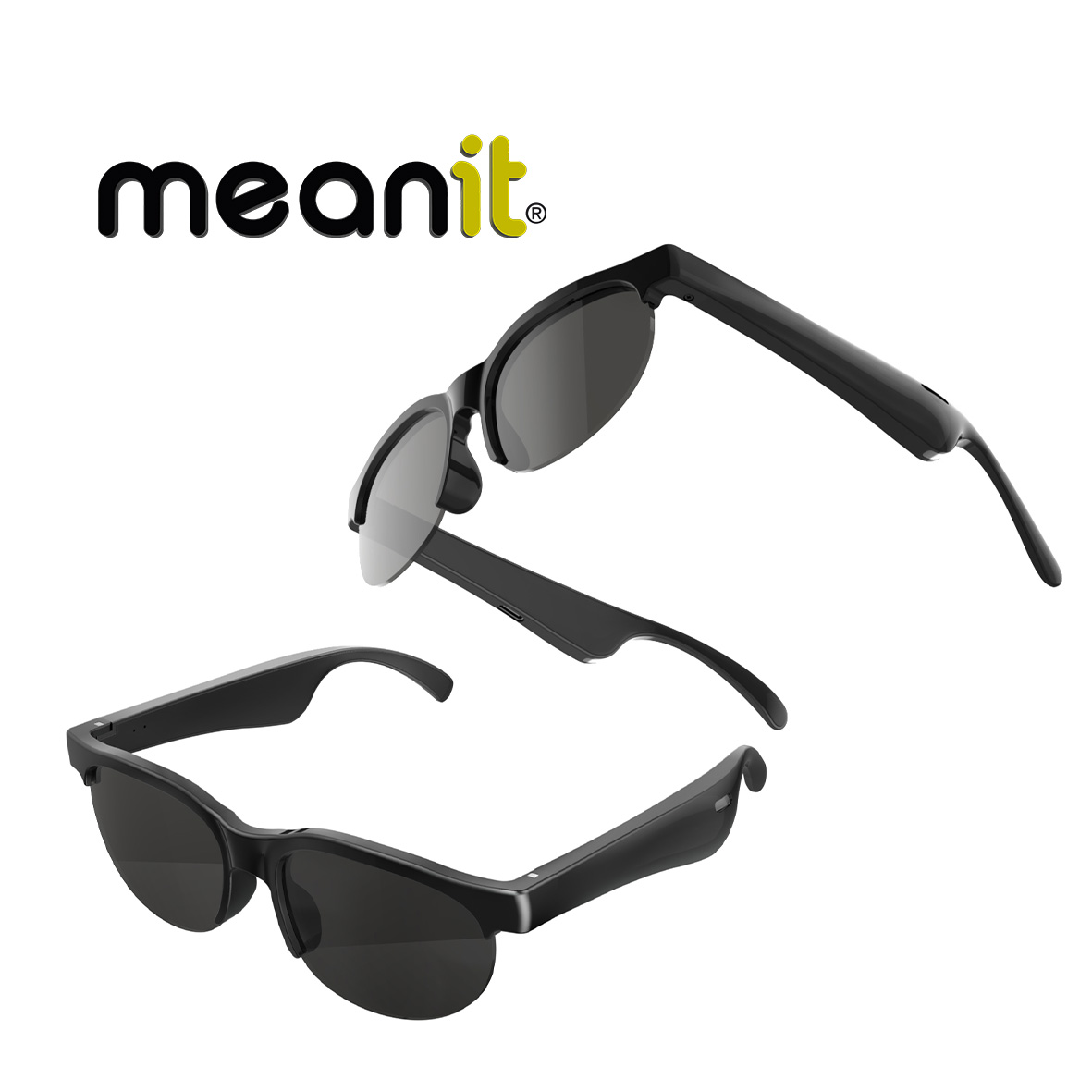Glasses MeanIT X1 Pro w/Speakers Black