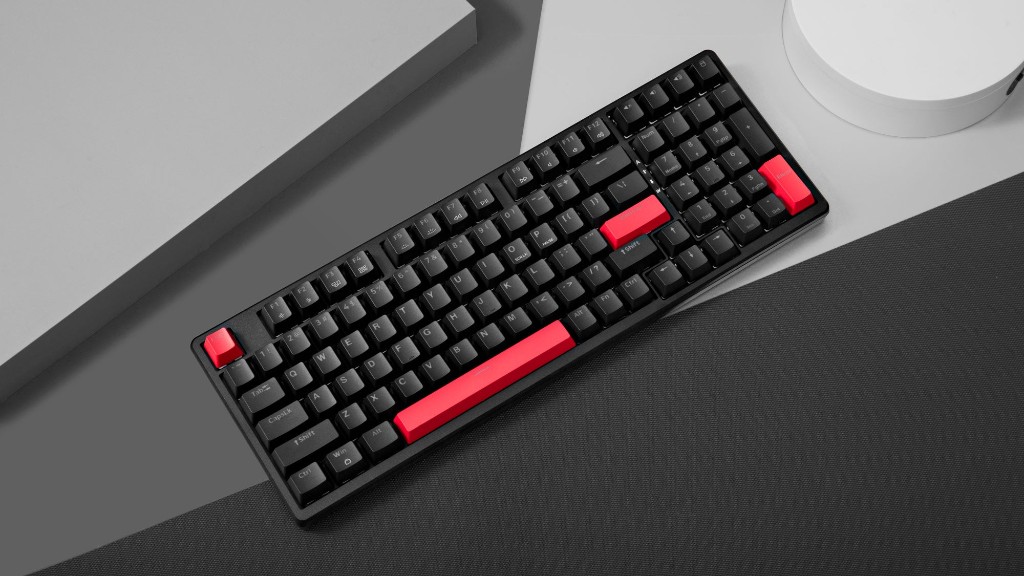 Keyboard Keychron Lemokey X5 96% QMK Wired Mechanical Brown Switch - Black