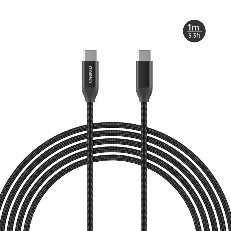 Cable USB 2.0 Type-C to Type-C 1m Choetech 240W PD3.1
