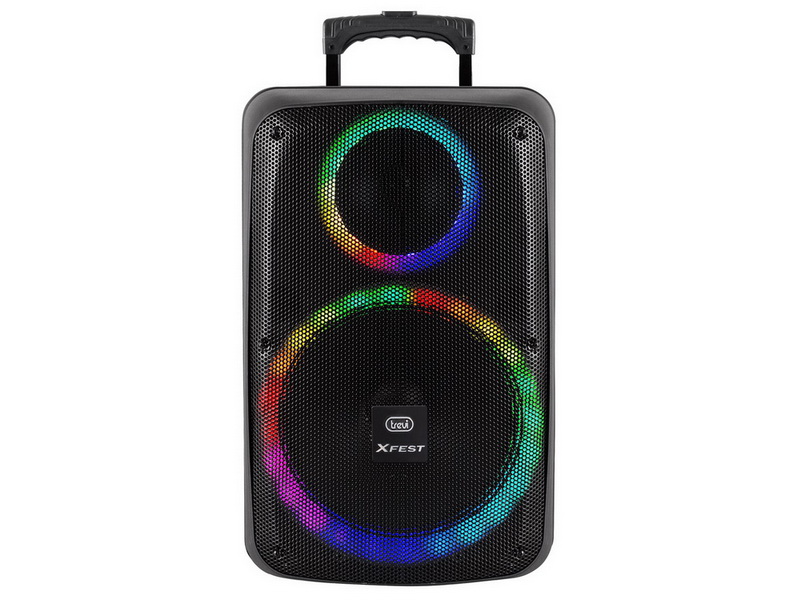 Speaker Trevi XF 1250 KB KARAOKE 90W w/Bluetooth, microSD, USB, AUX-IN, Trolley