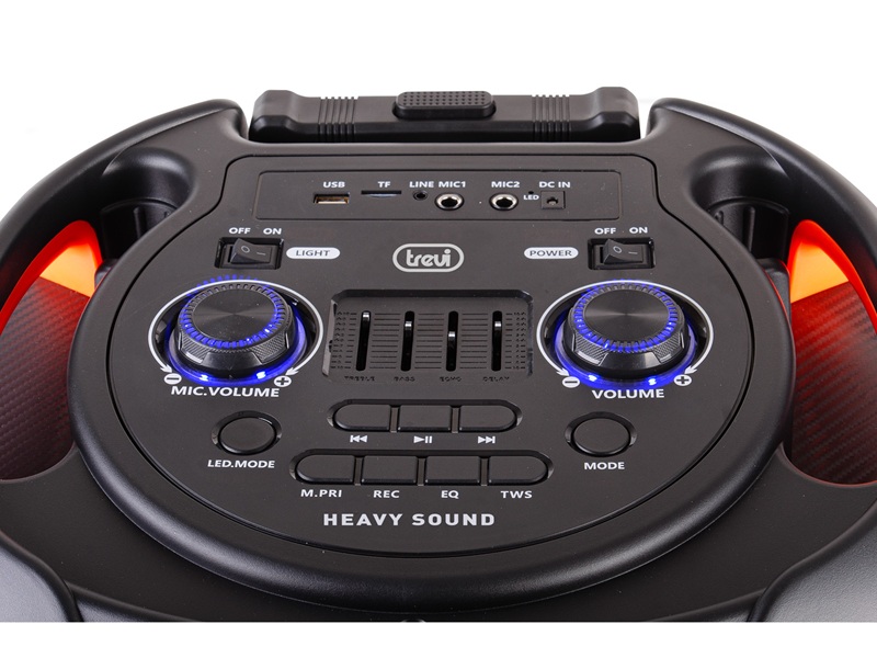 Speaker Trevi XF 1400 KB KARAOKE 100W w/BT, microSD, USB, AUX-IN, Trolley