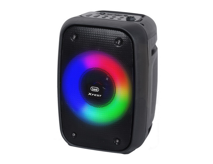 Speaker Trevi XF 150 KB KARAOKE 15W Rechargeable w/Bluetooth, microSD, DiscoLED