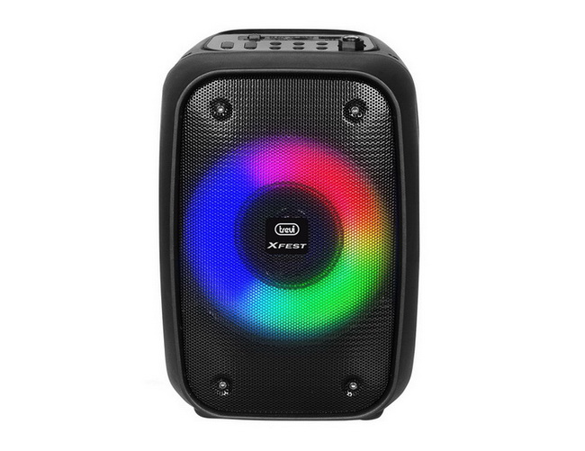 Speaker Trevi XF 150 KB KARAOKE 15W Rechargeable w/Bluetooth, microSD, DiscoLED
