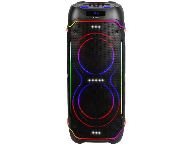 Speaker Trevi XF 3600 PRO KARAOKE 200W w/Bluetooth, Mic, microSD, USB, AUX-IN