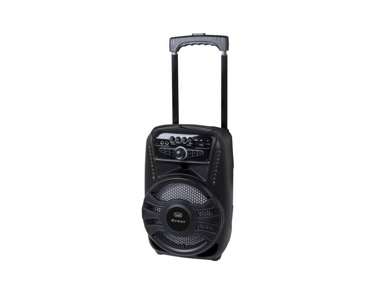 Speaker Trevi XF 450 KB TROLLEY 30W Rechargeable w/Bluetooth, Radio