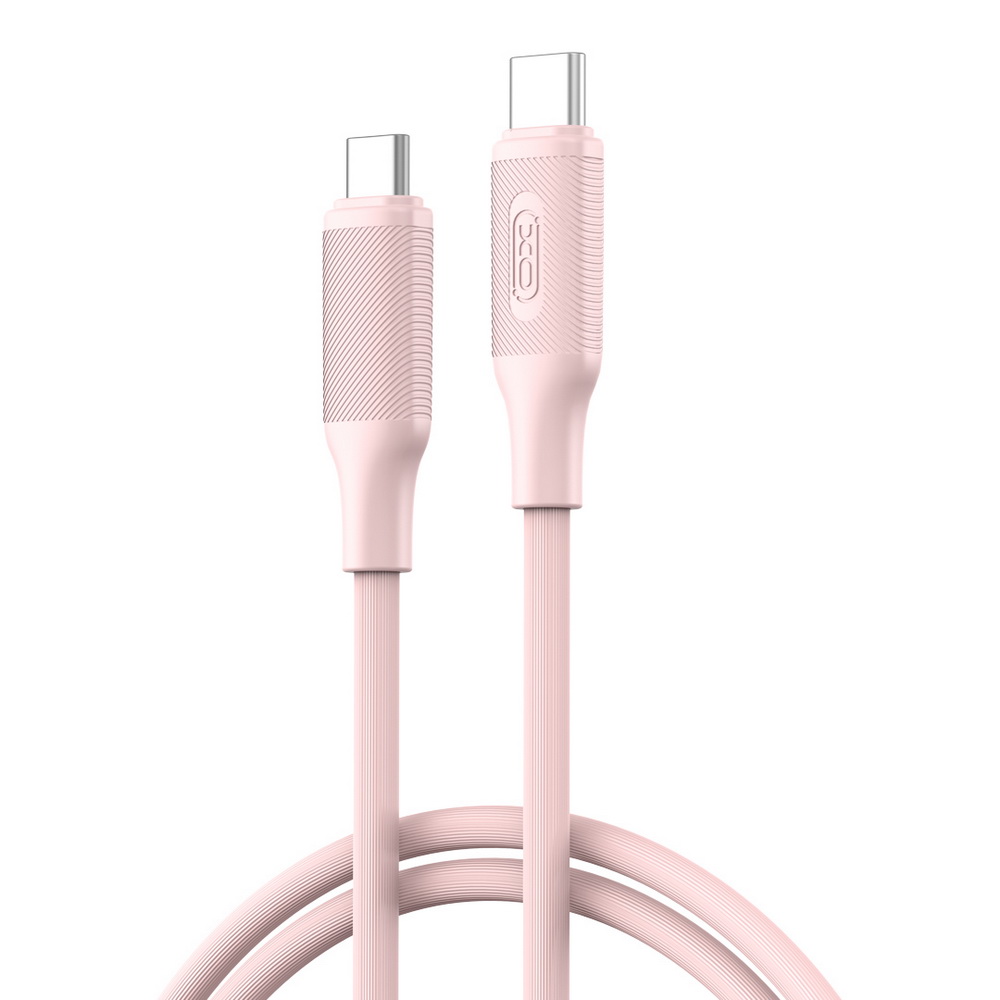 Cable USB 2.0 Type-C to Type-C 1m XO NB-Q265B 60W PD Pink