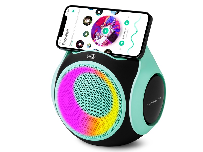 Speaker Trevi XR 202 20W Bluetooh USB, Micro, SD, AUX-IN,Turquoise