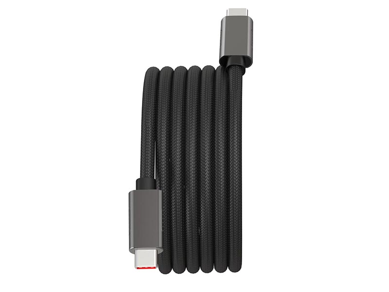 Cable USB 4.0 240W Type-C to Type-C 1.5m XtremeMac X-MAGNET PLUS Braided Magnetic