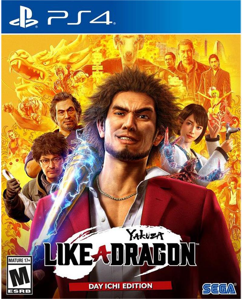 Game PS4 - Yakuza: Like a Dragon - Day Ichi Edition