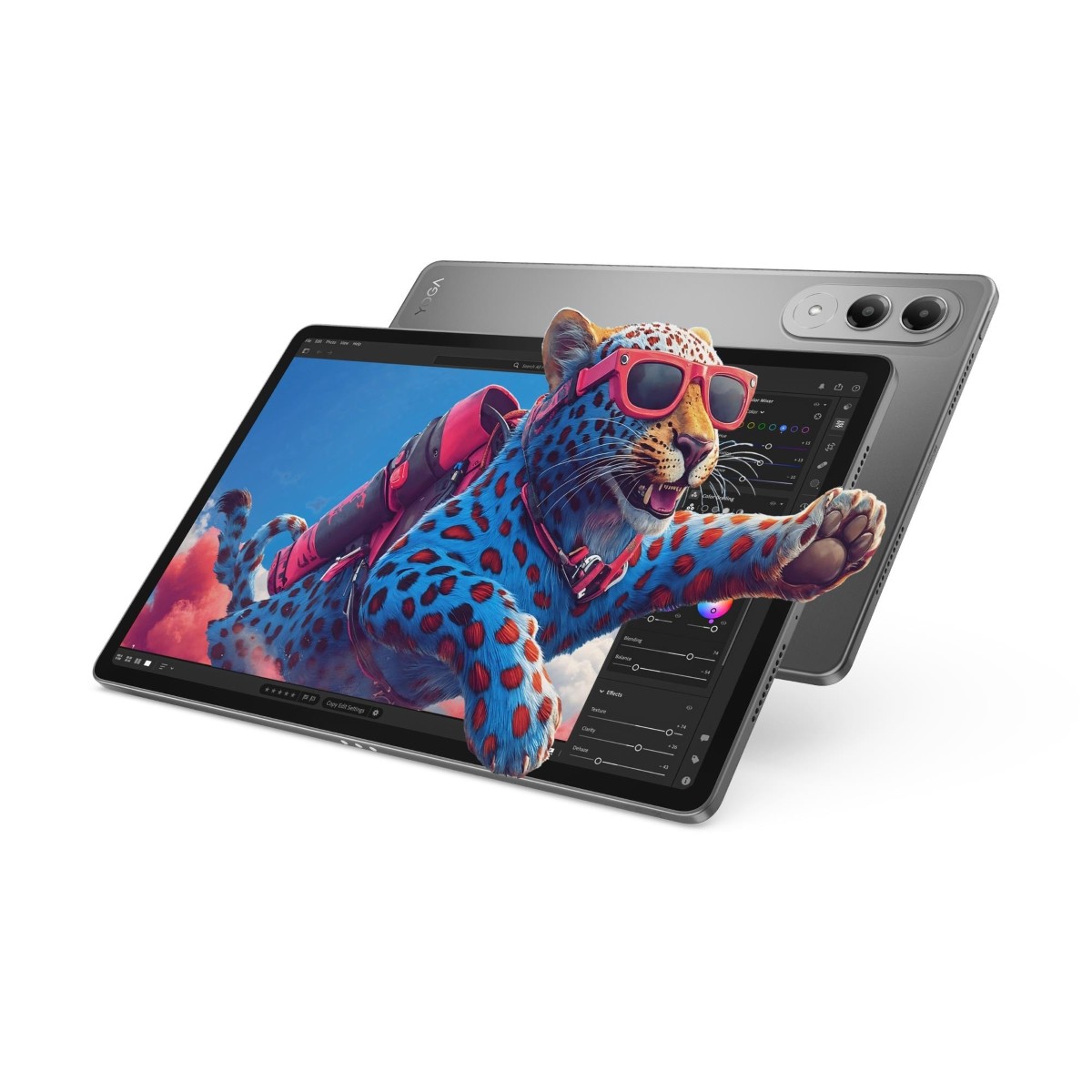 Tablet PC Lenovo Yoga Tab 11.1" 3.2K 144Hz (Wi-Fi) TB710FU 8GB/256GB Luna Grey w/ Pen