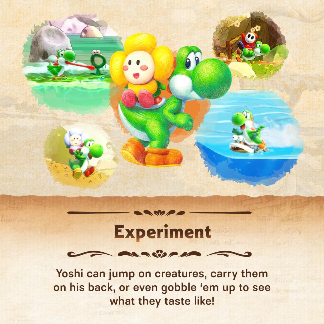 Game Nintendo 2 - Yoshi and the Mysterious Book