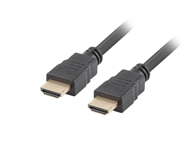 Cable HDMI M/M 1m v1.4 Lanberg with High Speed Ethernet