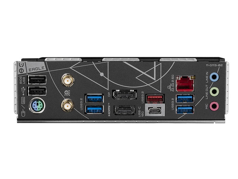MB Gigabyte Z790 EAGLE AX LGA1700 DDR5 7600MHz OC/3xM.2/Type-C/WiFi6E/BT5.3/2.5Gb/PCIe5.0/HDMI/DP
