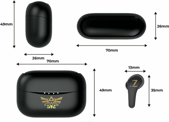 Earbuds Bluetooth OTL Zelda Crest TWS