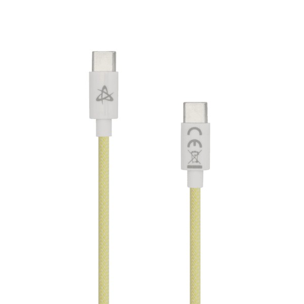 Cable USB Type-C to Type-C 1m 60W SBOX Yellow